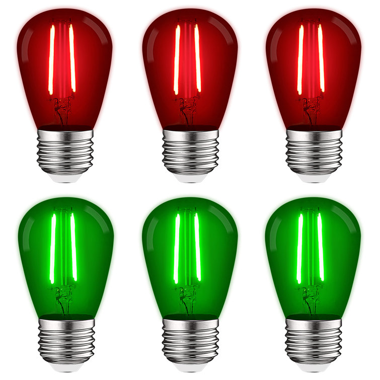 Green led light bulbs hot sale